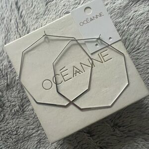 NWT! Sterling silver hoops